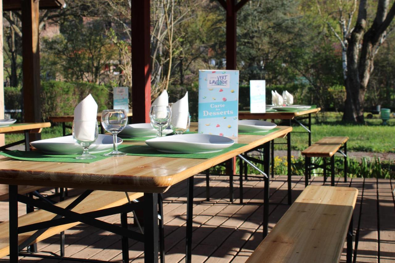 Camping Vert Lavande Belmont-sur-Rance Esterno foto