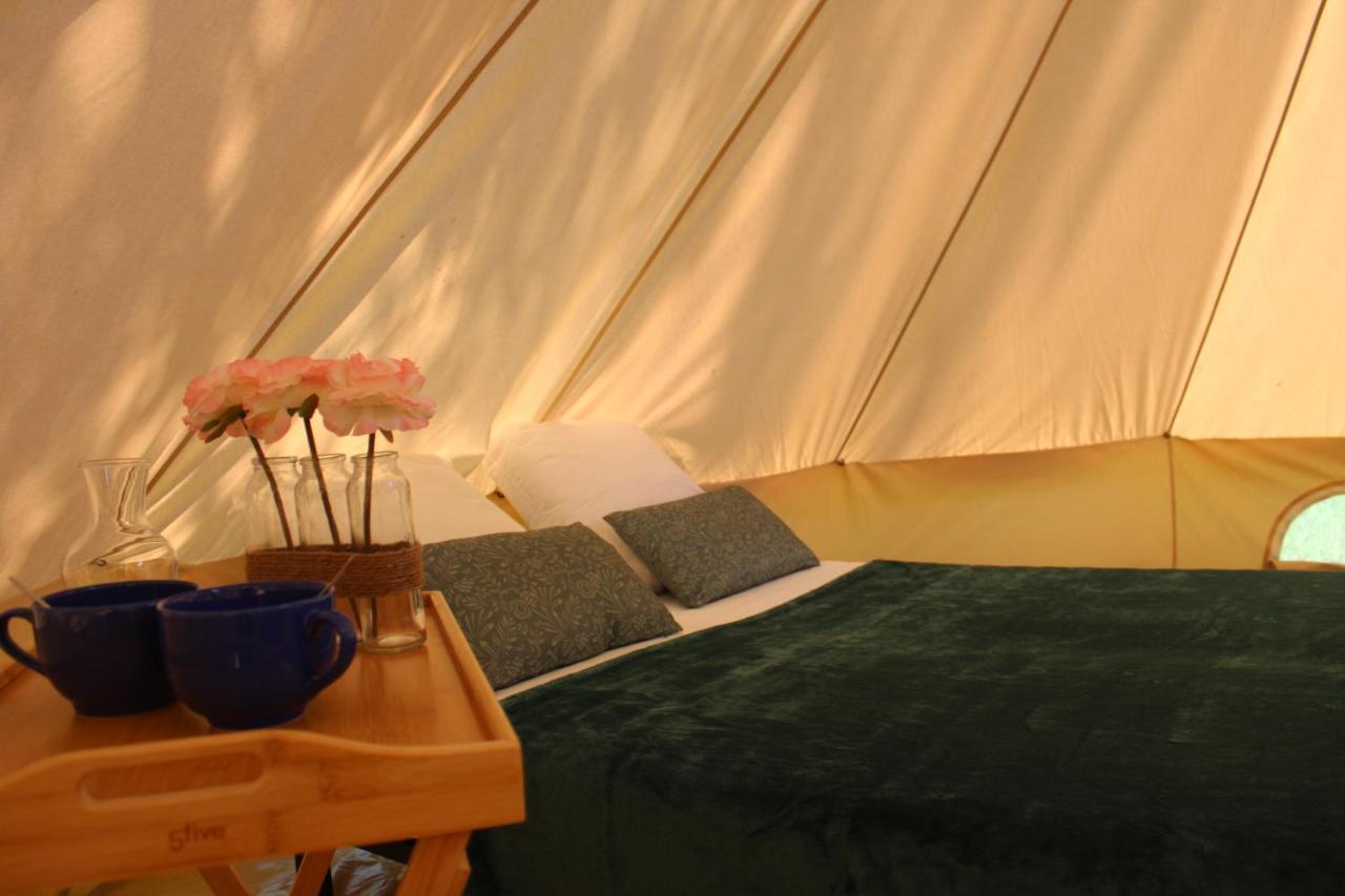 Camping Vert Lavande Belmont-sur-Rance Esterno foto