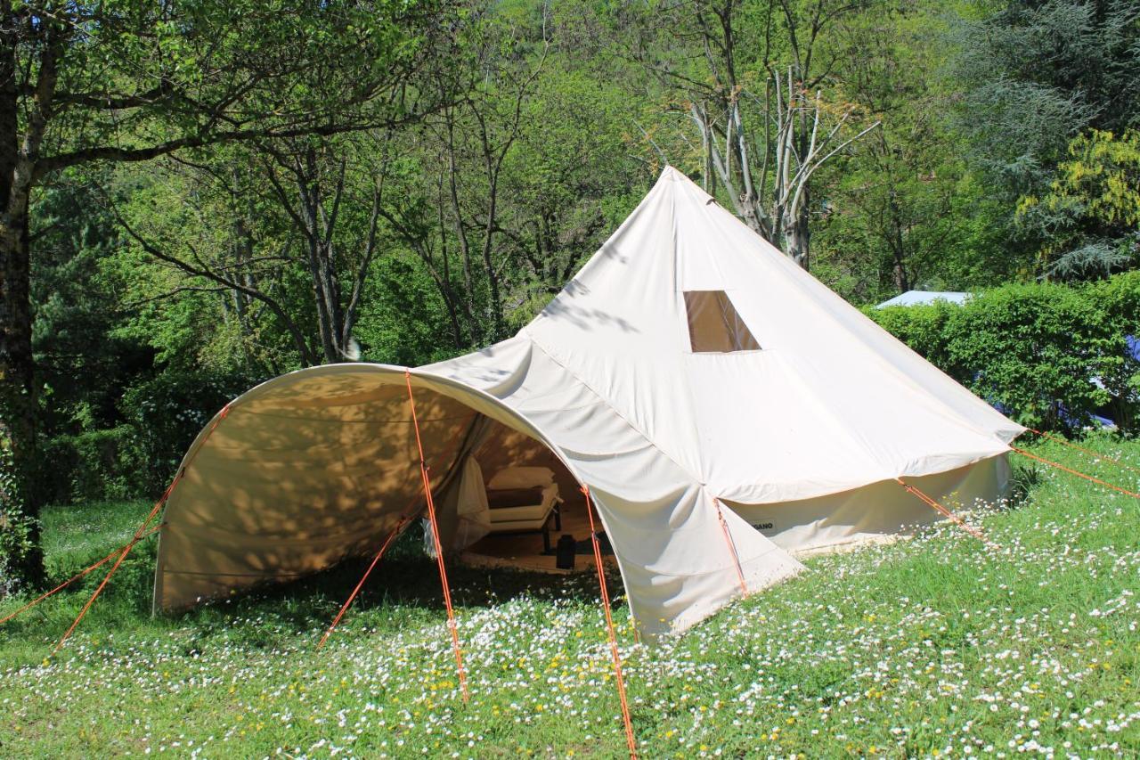 Camping Vert Lavande Belmont-sur-Rance Esterno foto